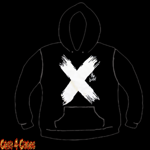 X "The Band" Design Screen Printed Pullover Hoodie