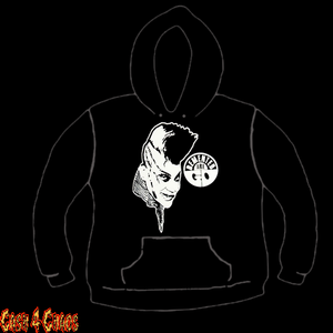 Demented Are Go Design Screen Printed Pullover Hoodie