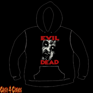Evil Dead "Sweet Henryetta" Red & White Design Screen Printed Pullover Hoodie