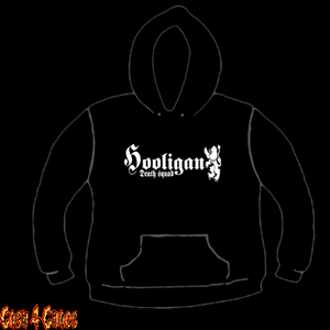 Hooligan Death Squad "Griffin Logo" Design Screen Printed Pullover Hoodie