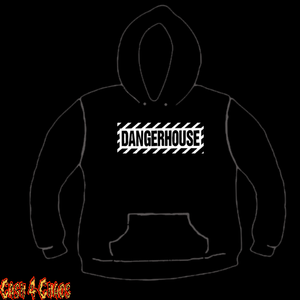 Dangerhouse Records "Label" Design Screen Printed Pullover Hoodie