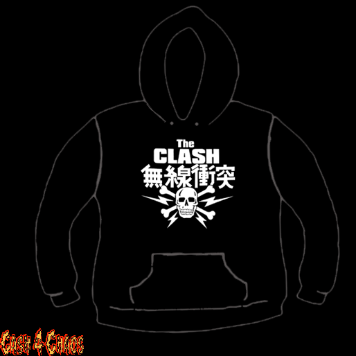The Clash Japanese Logo Pullover Hoodie