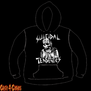 Suicidal Tendencies Psycho Design Screen Printed Pullover Hoodie