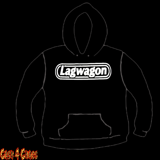 Lagwagon Logo Design Screen Printed Pullover Hoodie