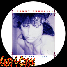 Johnny Thunders 2.25" BIG Button/Badge/Pin BB19