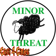 Minor Threat 1" PIn / Button / Badge #b124