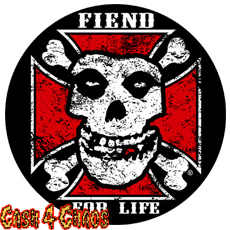 Misfits Fiend For Life 1" Pin / Button / Badge #10589