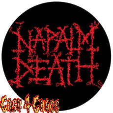 Napalm Death 2.25" BIG Button/Badge/Pin BB10092