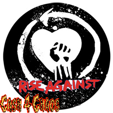 Rise Against 1" Pin / Button / Badges #10325w