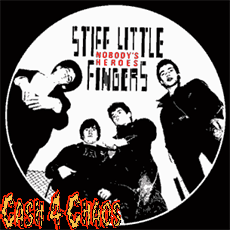 Stiff Little Fingers 2.25" Big Button/Badge/Pin BB102