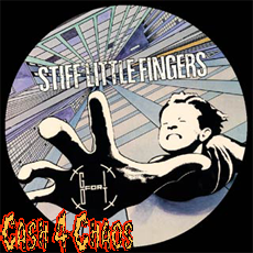 Stiff Little Fingers 1" Pin / Button / Badge #B104