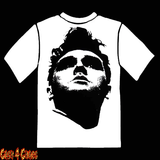 Morrissey Smiths Black Design Tee (Avaliable in multiple colors)