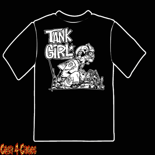 Tank Girl Comic Art Design Tee