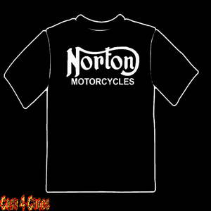 Norton Motorcycle Company Black Design Tee