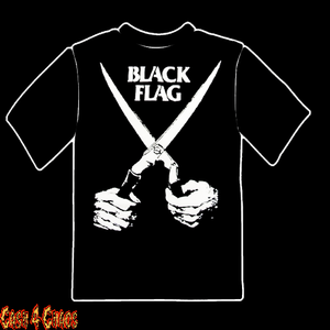 Black Flag Everything Went Black "Pettibone" Design Tee