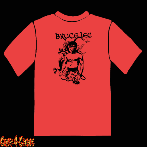 Bruce Lee Black Design Tee (Avaliable in multiple colors)