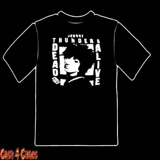 Johnny Thunders Dead or Alive Design Tee