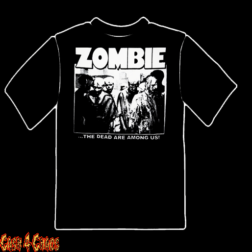 Zombie Lucio Fulci's The Dead Are Among Us Design Tee