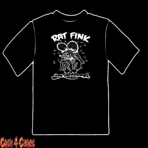 Rat Fink Big Daddy Ed Roth Mascot Design Tee
