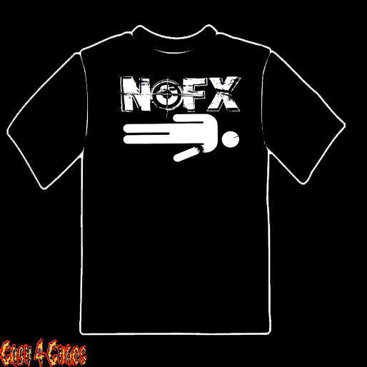 NOFX Broken Arm Logo Design Tee