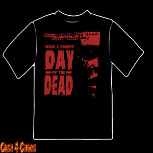 Day of the Dead "George A. Romero's Classic Red Design Tee