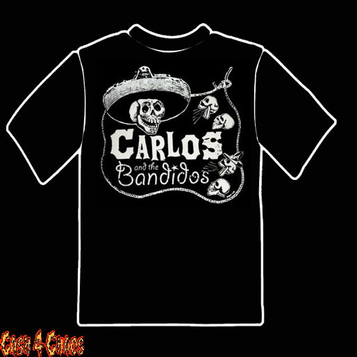Carlos & The Bandidos Band Design Tee