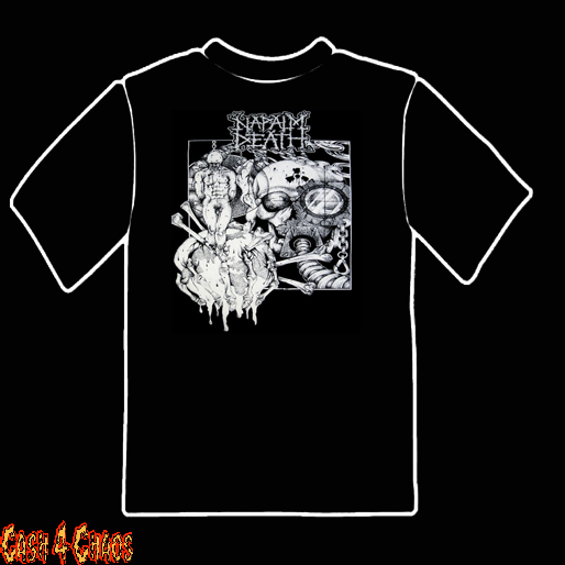 Napalm Death Cover Art Design Tee – Cash 4 Chaos