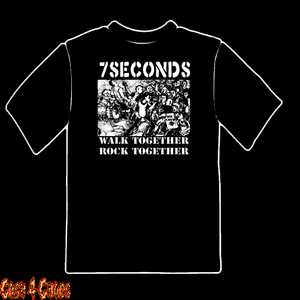 7 Seconds "Walk Together Rock Together" Design Tee