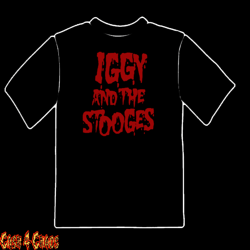 Iggy & The Stooges Logo Design Tee