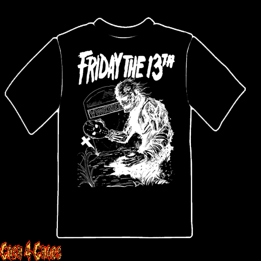 Friday the 13th Resurrection of Jason Voorhees Design Tee