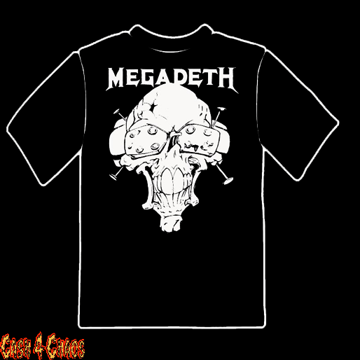Megadeath Mascot Design Tee